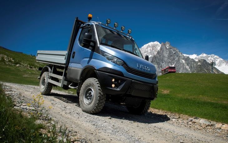 Imagen de la Daily 4x4 de Iveco