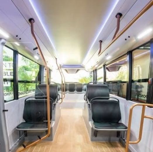 Un autobús eléctrico más ligero con la ayuda de la industria de la aviación