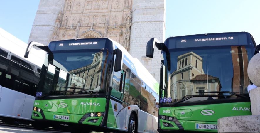 Imagen de los autobuses