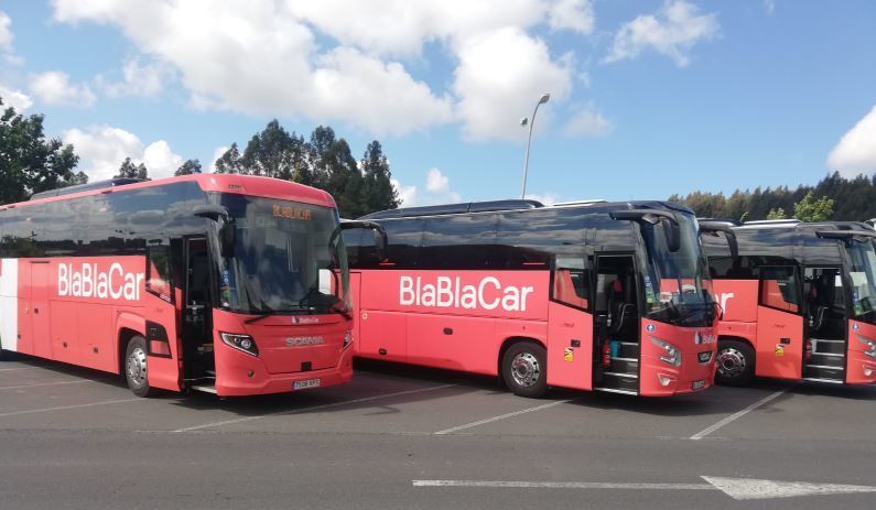 Imagen de autobuses de BlaBlaCar