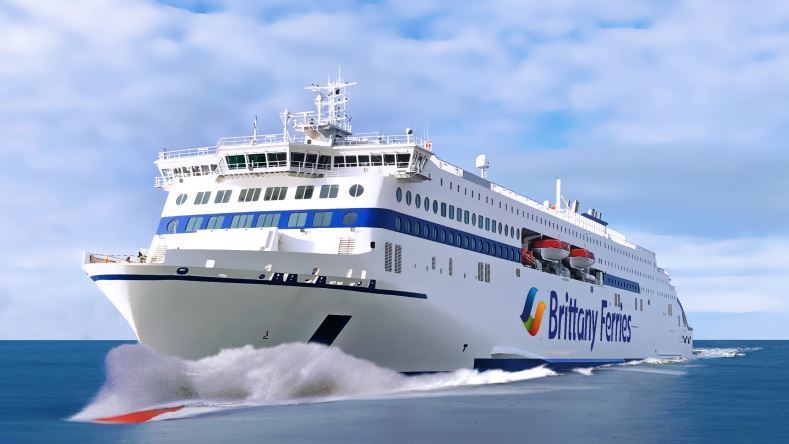 Imagen de un buque de Brittany Ferries