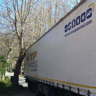 Muchos vecinos colaboraron con sus indicaciones para liberar al camión