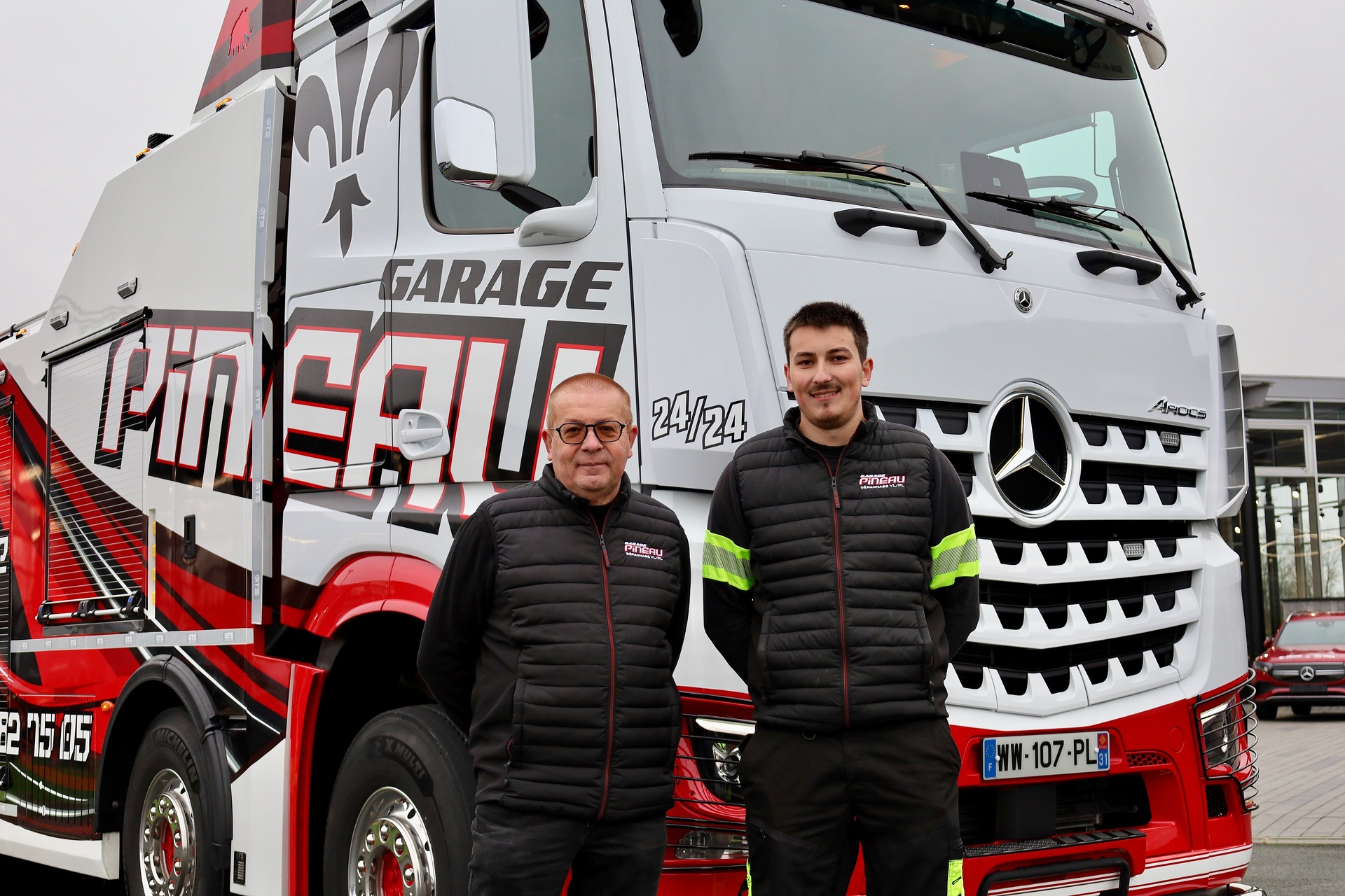 Mercedes-Benz Arocs como camión de remolque de servicio pesado