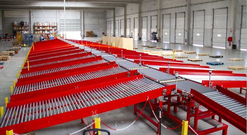 Imagen del sorter en la nave de Zaragoza