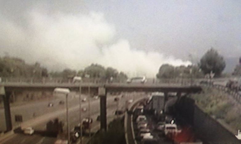 Imagen del incendio forestal
