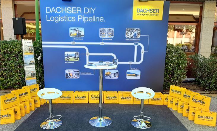 Imagen del estand de Dachser en uno de los eventos