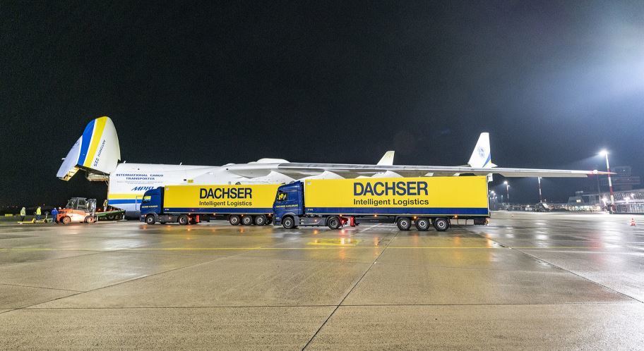 Imagen de uno de los aviones