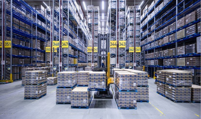 Un centro logístico de Dachser