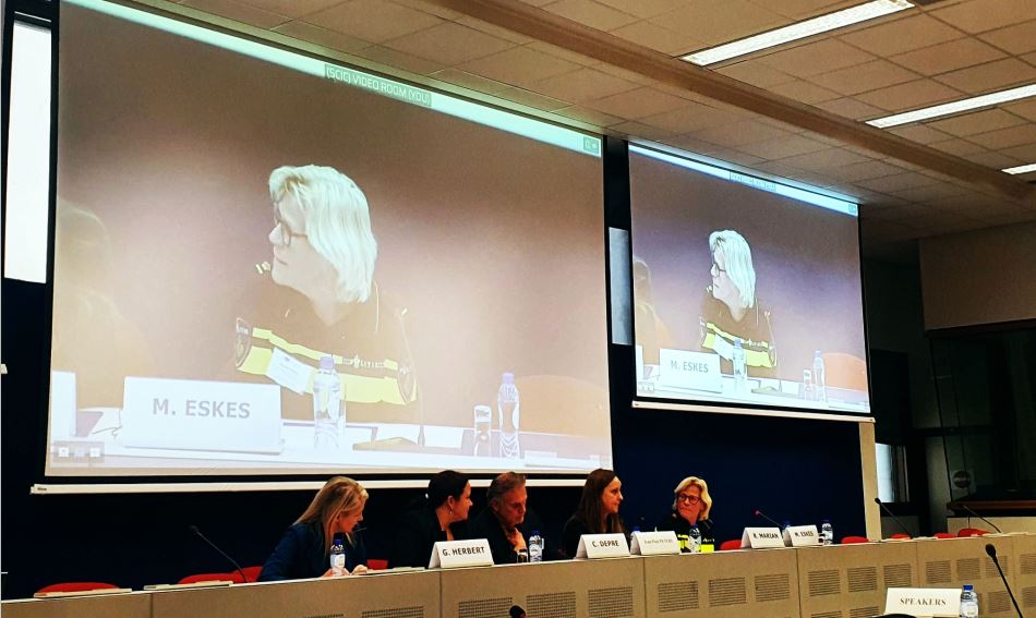 Jefa del Grupo de Trabajo operativo de Roadpol, Marijke Eskes