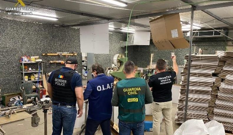 Operación llevada a cabo por varios cuerpos policiales internacionales