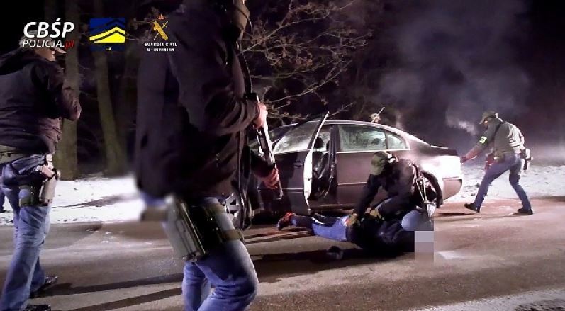 Imagen de una de las detenciones