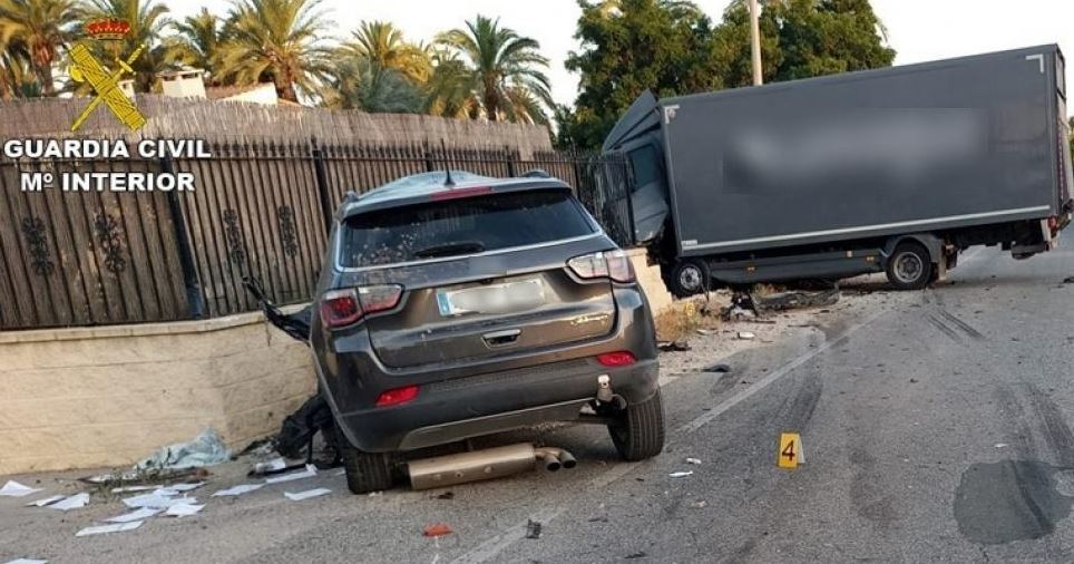 Imagen del accidente