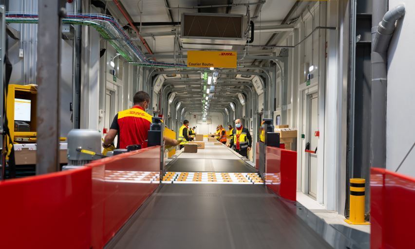 Imagen de las nuevas instalaciones de DHL