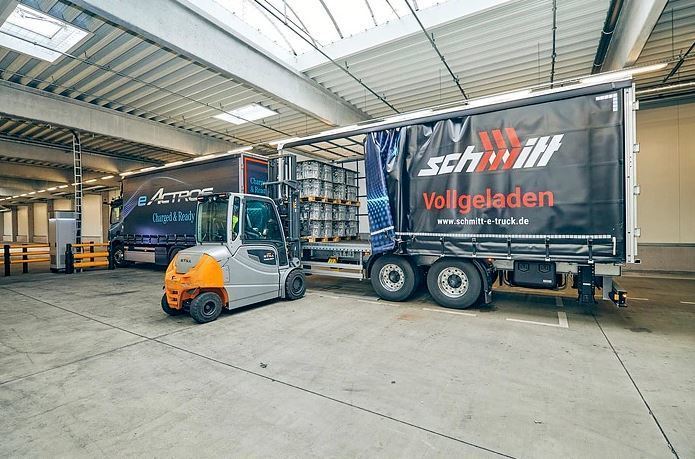 Los eActros eléctricos ahora en las carreteras alemanas con 40 toneladas