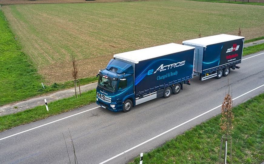 Los eActros eléctricos ahora en las carreteras alemanas con 40 toneladas