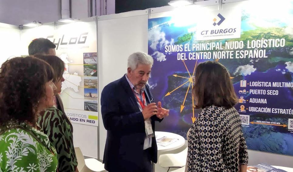Imagen del Centro de Transportes de Burgos en el Sil 2022
