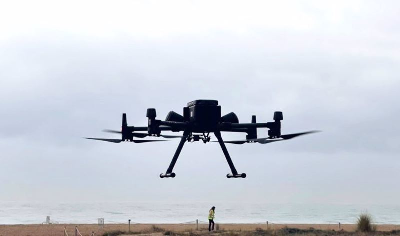 Imagen de un dron
