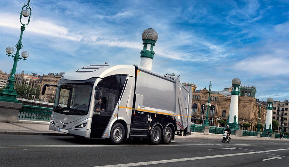 Imagen de un camión Irizar ie urban truck
