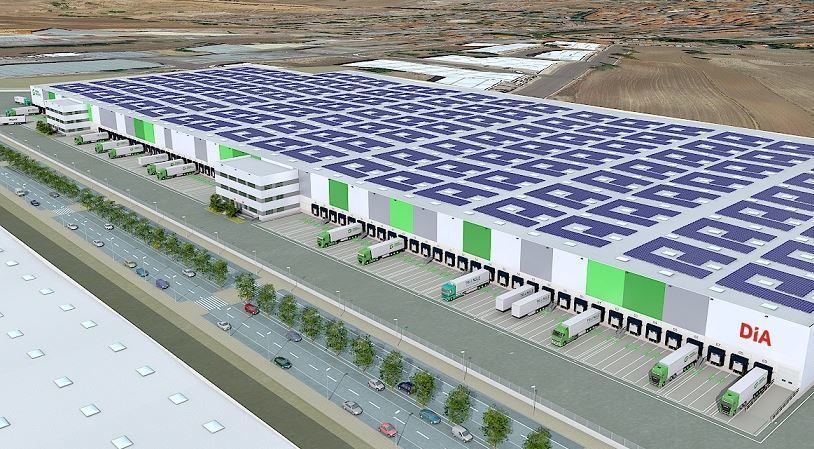 Plataforma logística que DIA construirá en Illescas