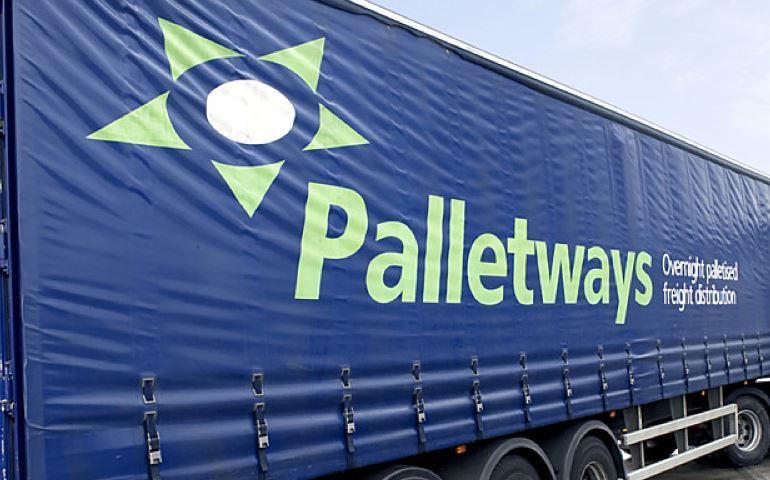 Imagen de un camión de Palletways