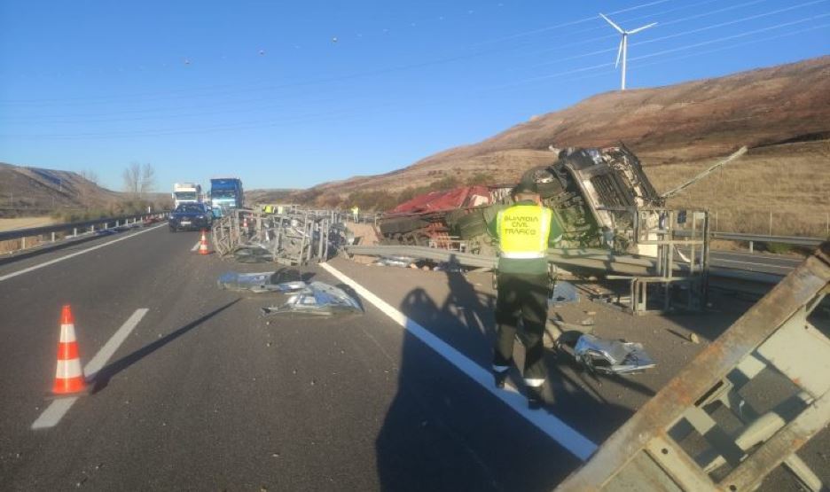 Imagen del lugar del accidente