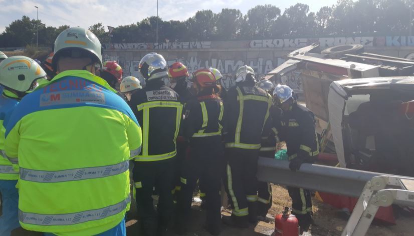 Imagen del accidente