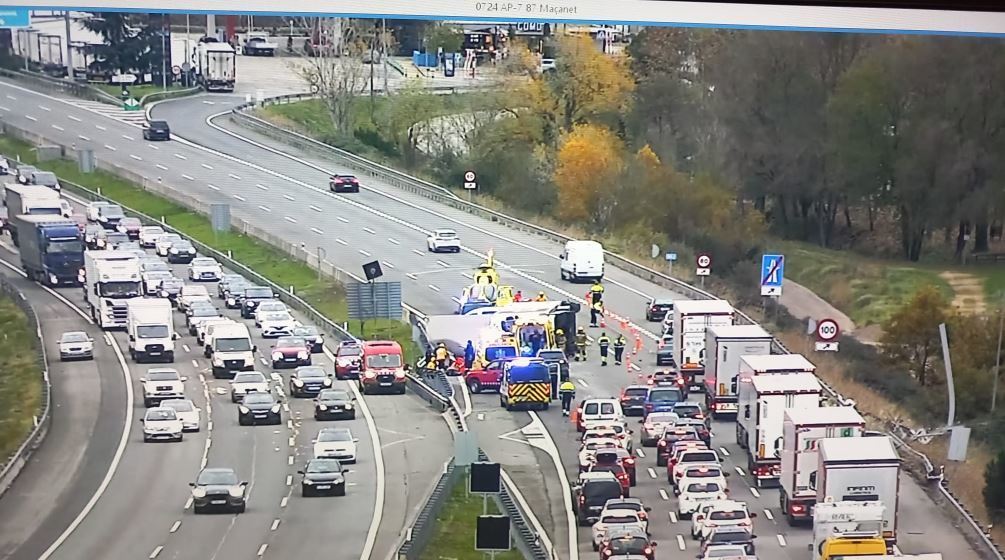 Imagen del accidente