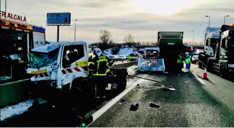 Imagen del accidente