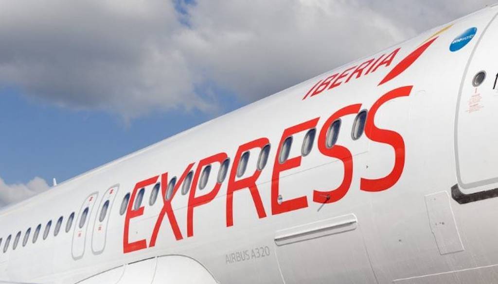 Un avión de Iberia Express