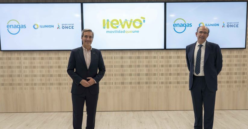 CEOs de ILUNION, Alejandro Oñoro (izq.), y de Enagás, Marcelino Oreja (dcha.)