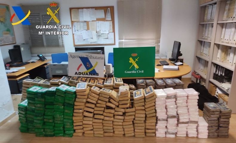 Imagen de droga incautada
