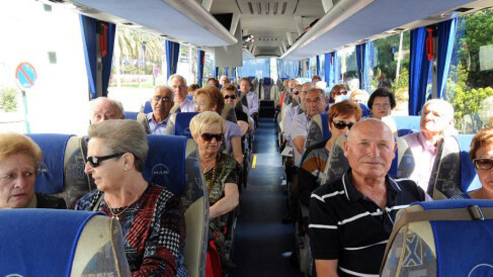 Viaje en autobus inserso