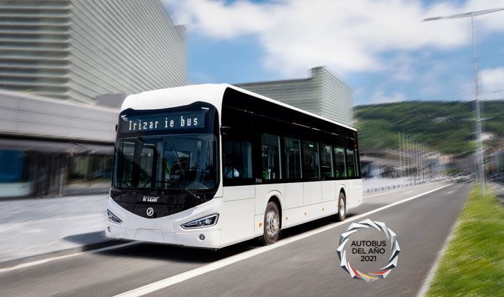 Imagen del autobús Irizar ie