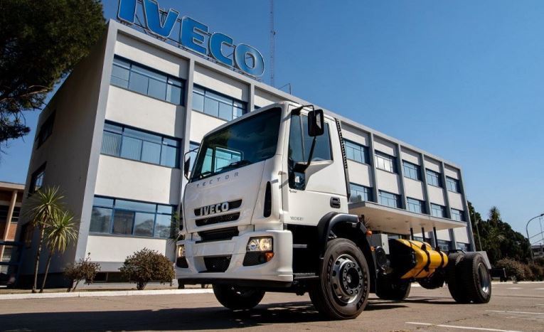 Imagen de un Iveco Tector a GNC