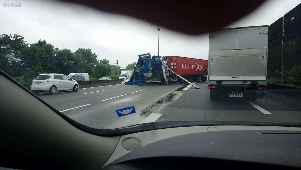 El accidente se produjo a Sainte-Eulalie