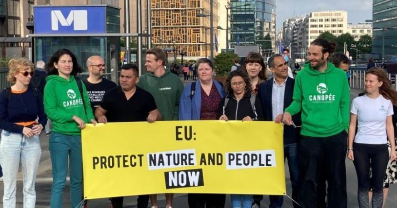 Líderes comunitarios brasileños en Bruselas