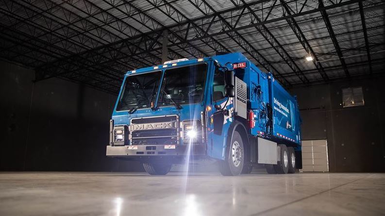 Imagen del camión Mack LR Electric
