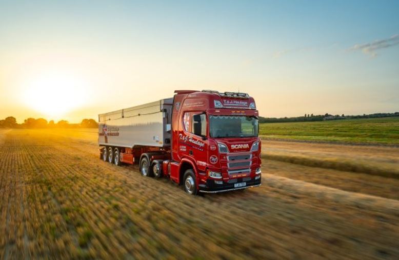 Mantener la cadena de suministro de alimentos en movimiento con Scania