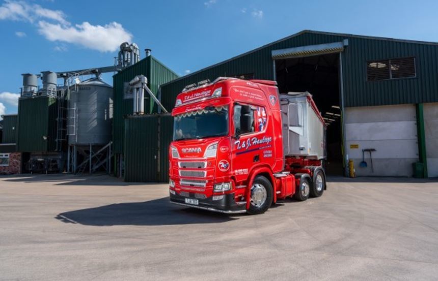 Mantener la cadena de suministro de alimentos en movimiento con Scania