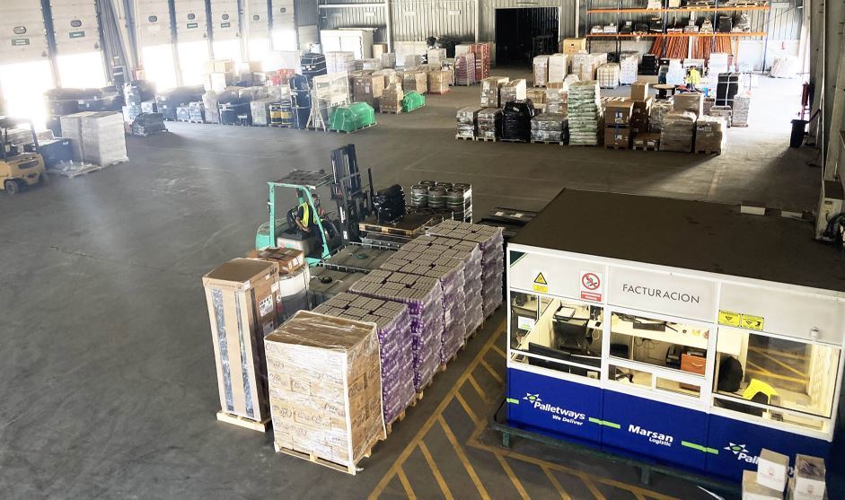 Una de las nuevas naves de Marsan Logistic