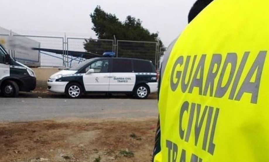 Un control de la Guardia Civil de Tráfico