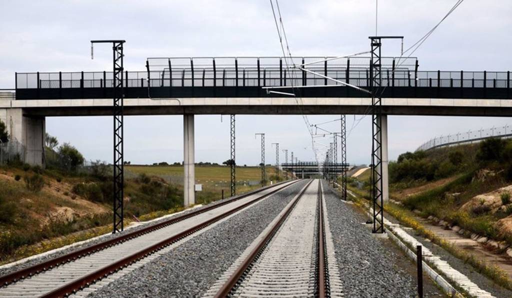 Obras del AVE en Extremadura