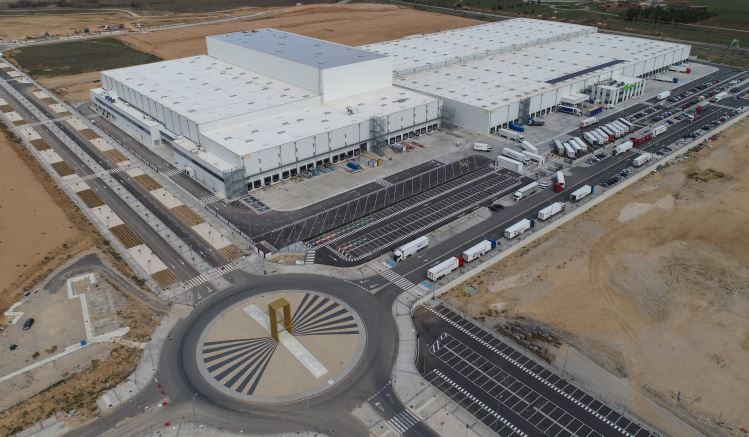 Imagen del Hub logístico de Luís Simões en Guadalajara