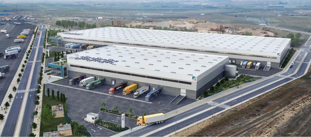 Imagen de la plataforma logística de Illescas IV