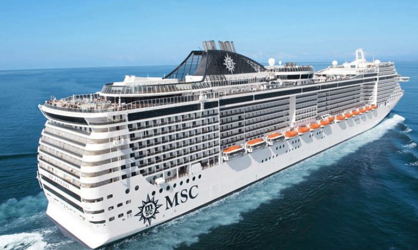 Imagen de un crucero del Grupo MSC