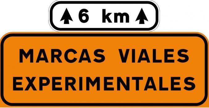 Imagen de uno de los paneles colocados en carreteras