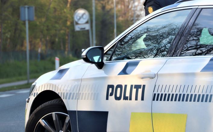 Imagen de un coche patrulla de la policía danesa