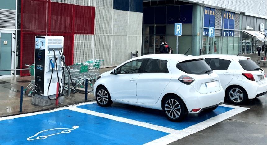 Puntos de recarga eléctrica