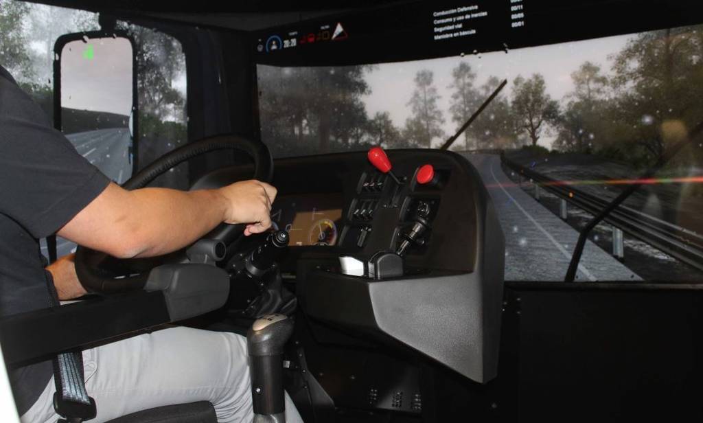 Simulador de conducción virtual de Primafrio