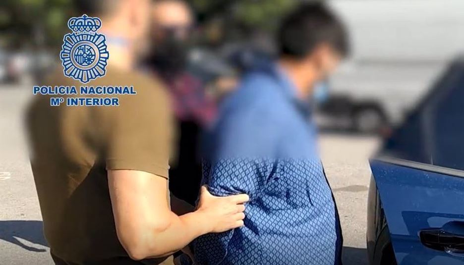 Imagen del detenido acusado de homicidio